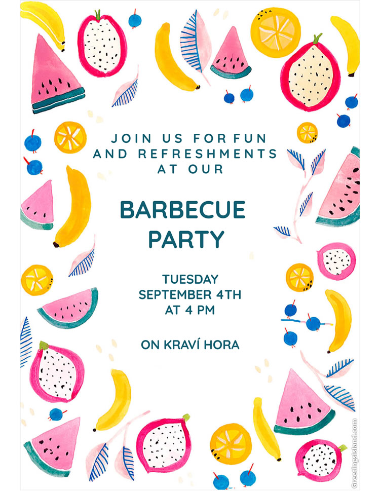 BARBECUE PARTY