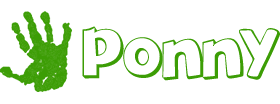 Logo Ponny - anglická školka Brno