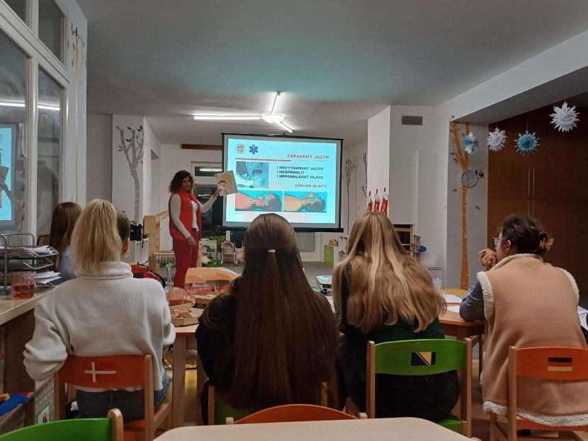 Our teachers are trained at FIRST AID